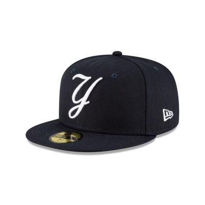 New York Yankees Gorra | New Era MLB Ligature 59fifty Fitted Cap Mexico - Azules